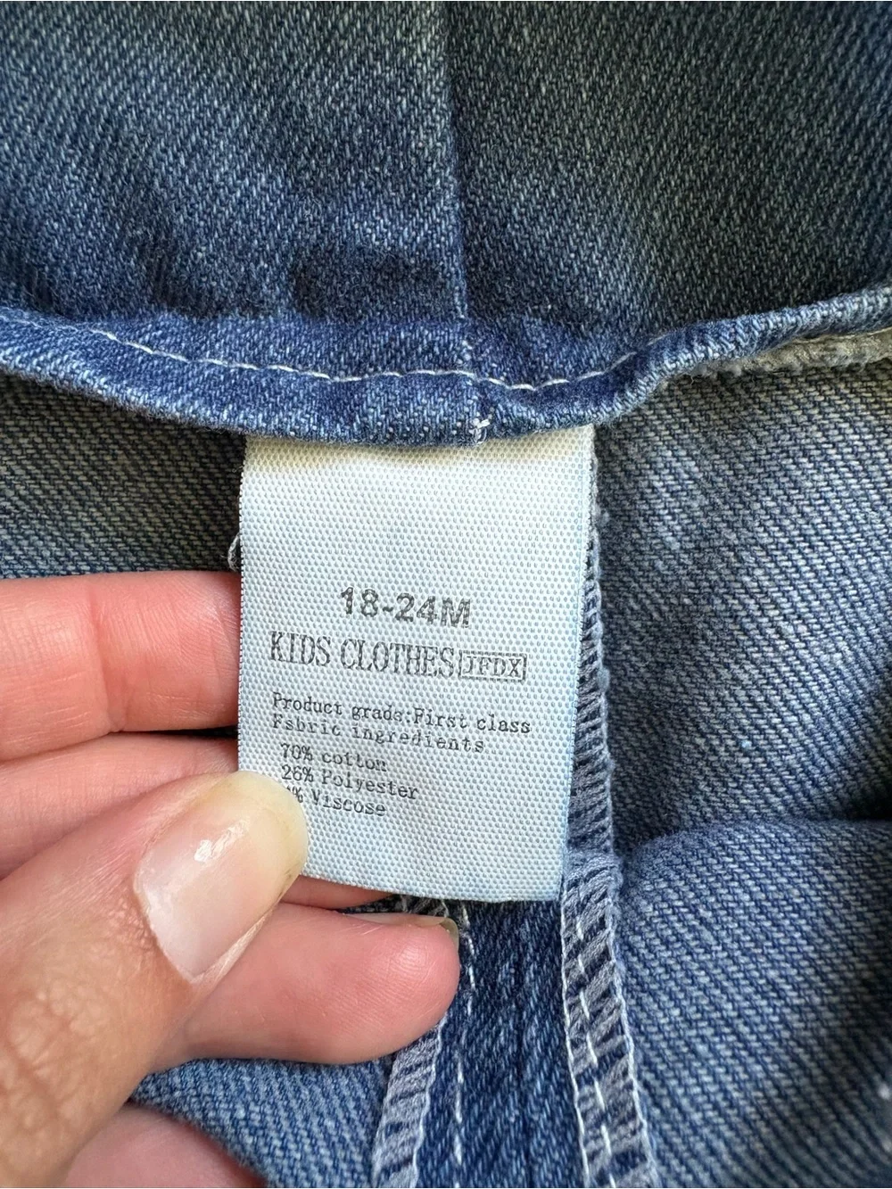 Toddler overalls